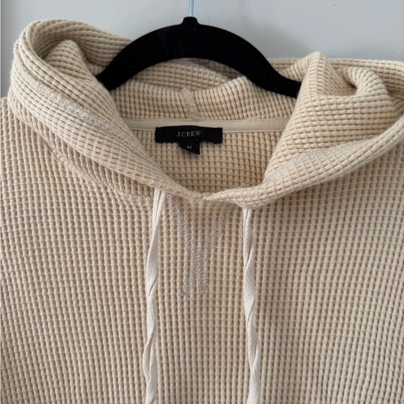 J.Crew Waffle Pullover Hoodie - Picture 4 of 5